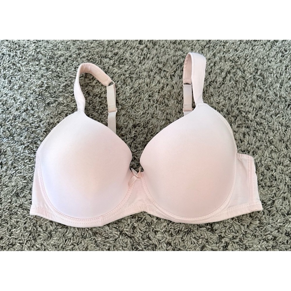 Laura Ashley Women's Pink Underwire Molded Cups Bra Size 38C‎